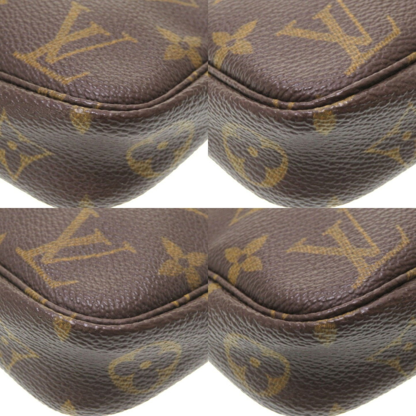 Louis Vuitton Pochette Accessoires  Canvas Clutch Bag