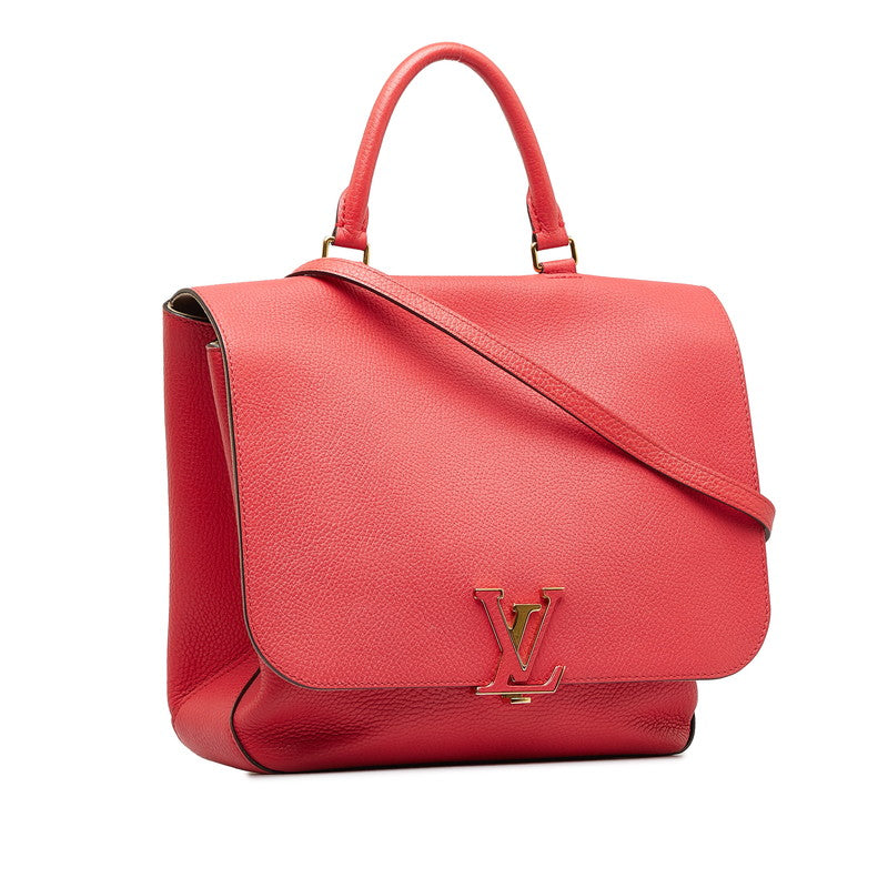 Louis Vuitton Volta Handbag 2WAY M50287 Red Leather  Louis Vuitton