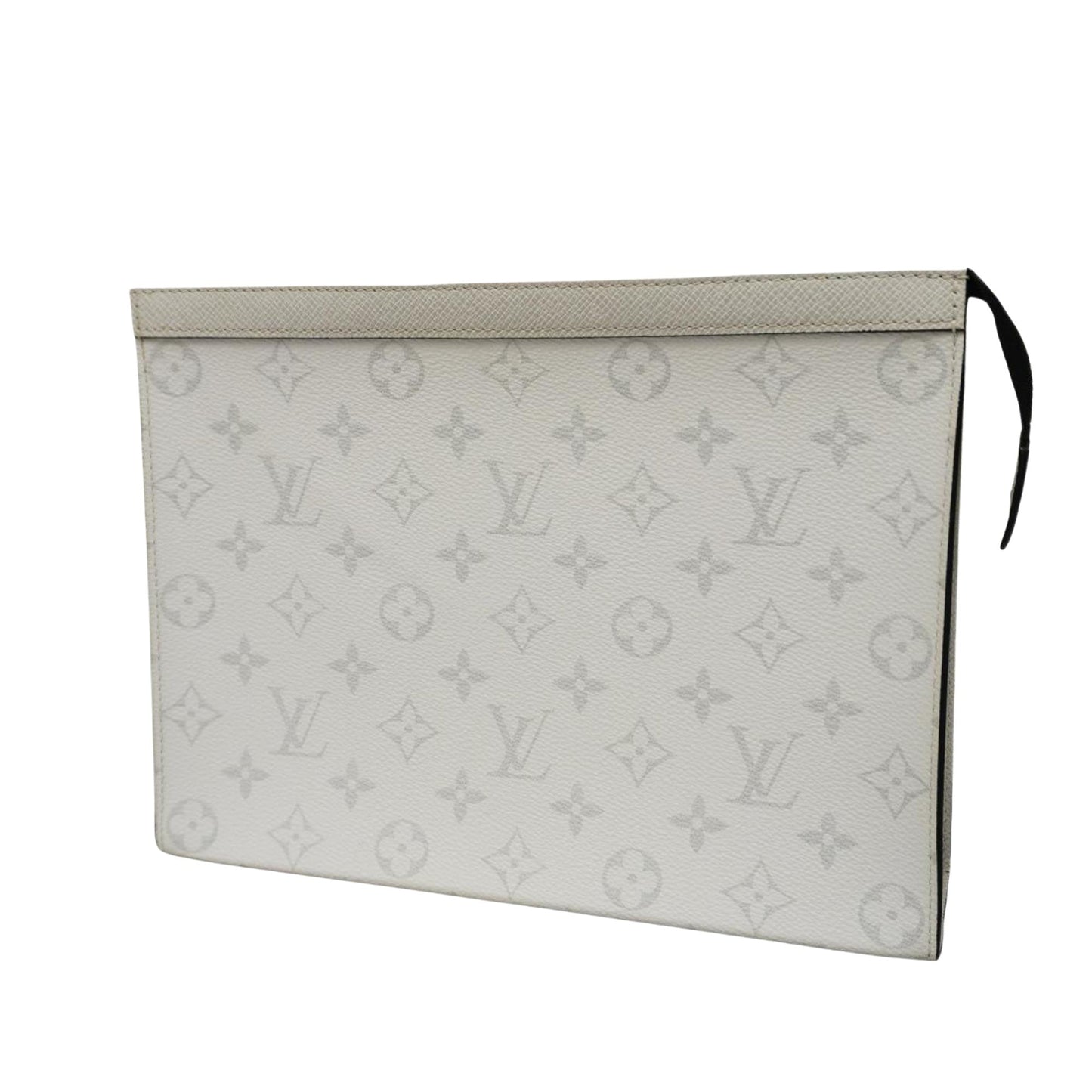 Louis Vuitton Pochette Voyage  Leather Clutch Bag