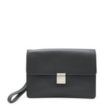 Louis Vuitton Selenga  Leather Clutch Bag