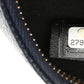 Amelia Caviar Quilted Round Filigree Crossbody Navy Black