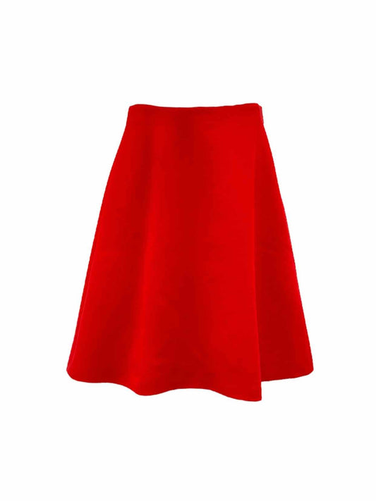 PRADA Red Size US 2 Knee Length Skirt