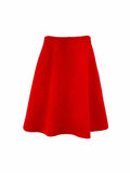 PRADA Red Size US 2 Knee Length Skirt