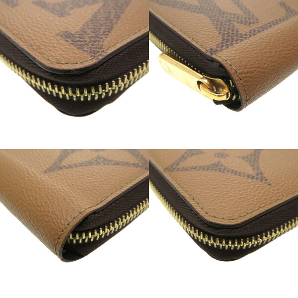 Louis Vuitton Monogram Canvas Round Zipper Long Wallet