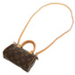 Louis Vuitton Monogram Mini Speedy 2way Handbag Brown
