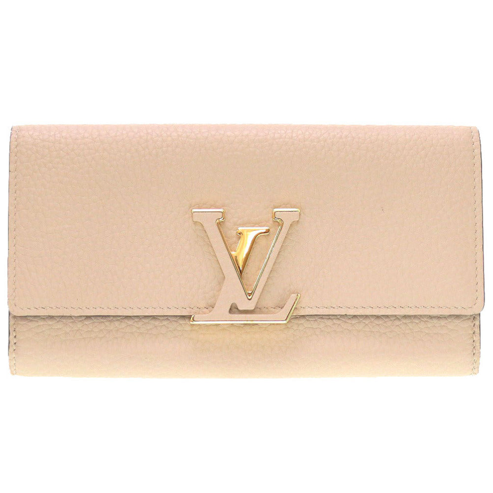 Louis Vuitton Portefeuil Capucines Taurillon Leather Galle Long Wallet