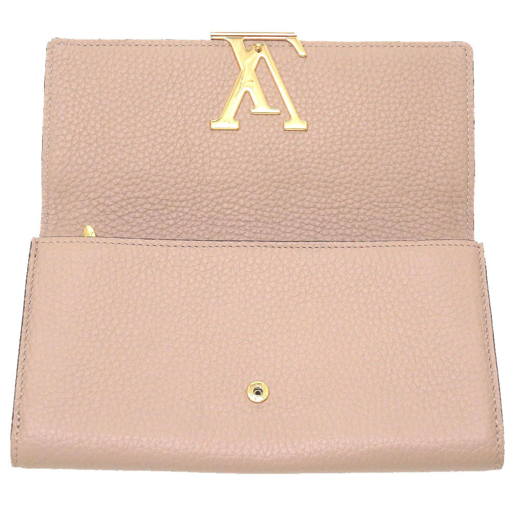 Louis Vuitton Portefeuil Capucines Taurillon Leather Galle Long Wallet