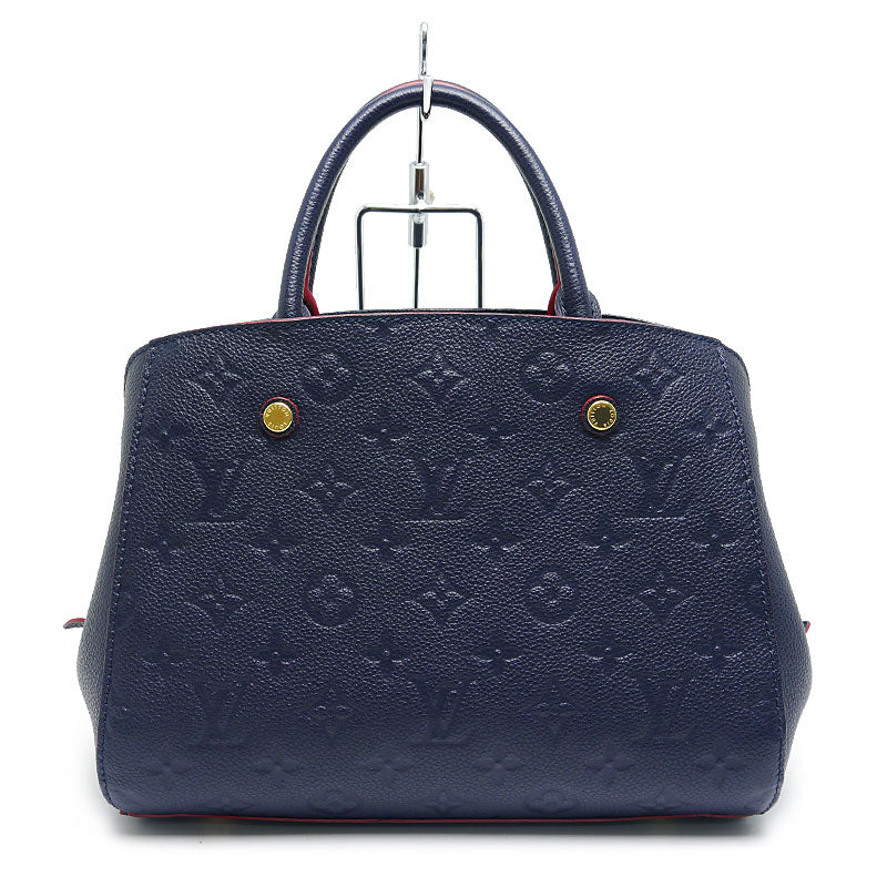 Louis Vuitton Montaigne BB Monogram Emplant Handbag