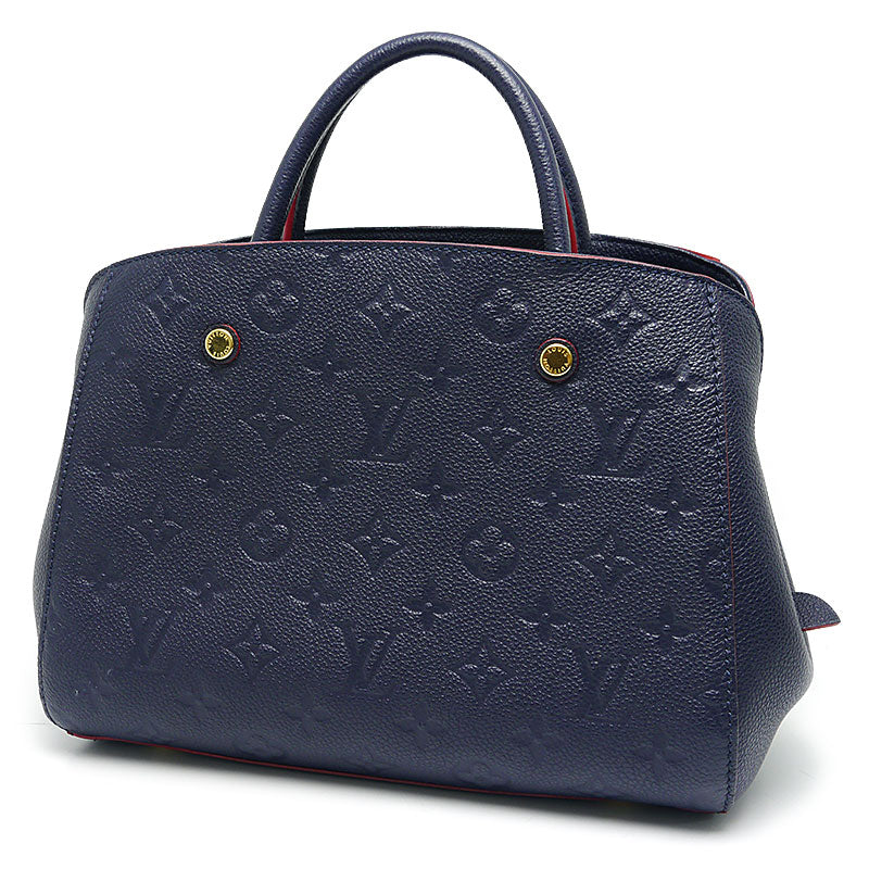 Louis Vuitton Montaigne BB Monogram Emplant Handbag