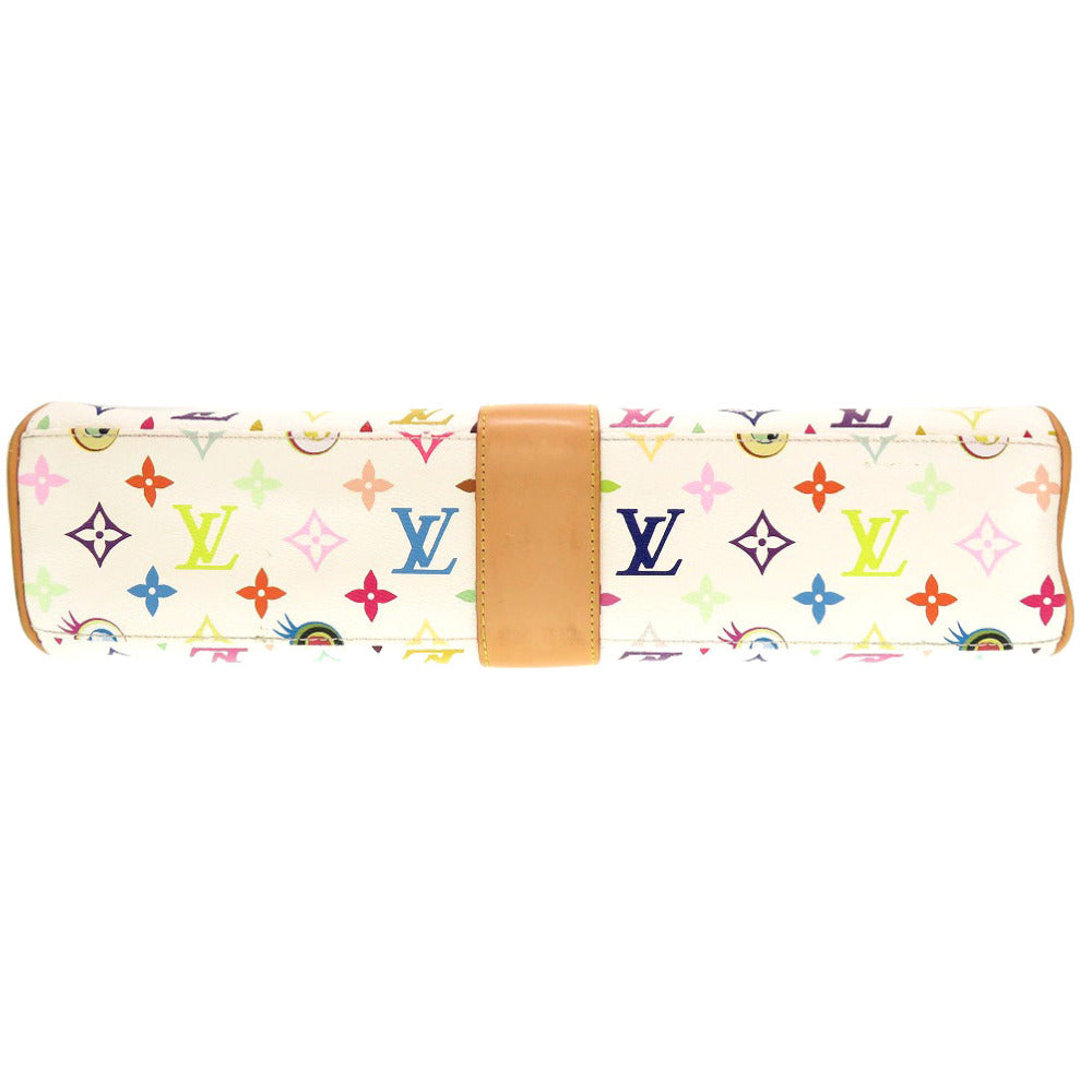 Louis Vuitton Monogram Multicolor Retro GM Handbag Shoulder Bag White