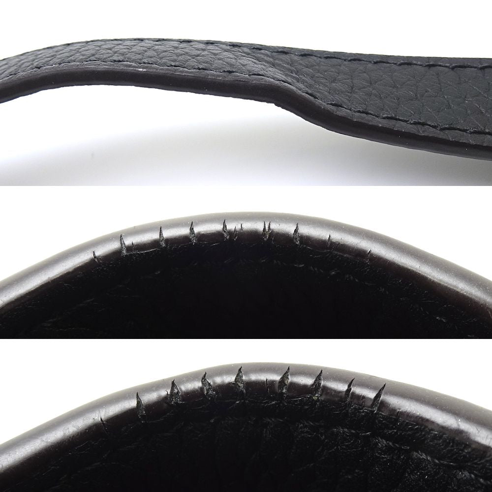 Louis Vuitton Capucines PM Taurillon Leather Noir 2WAY Bag Black