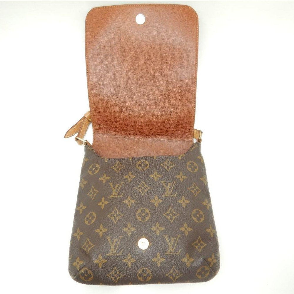 Louis Vuitton Monogram M tte Salsa Shoulder Bag Brown