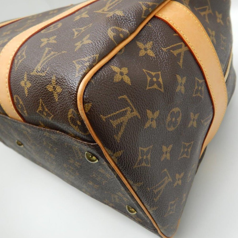 Louis Vuitton Monogram Carryall Brown Boston Bag