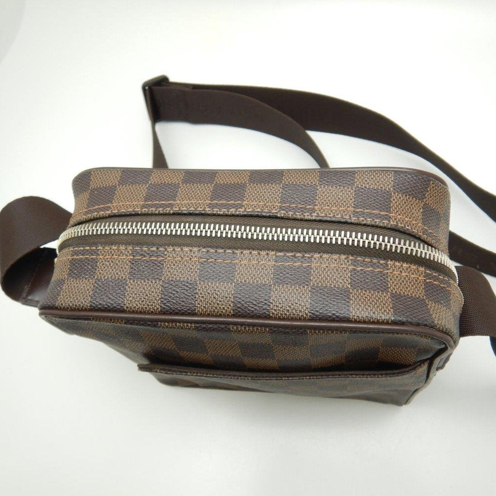 Louis Vuitton Damier Olaf PM Ebene Shoulder Brown