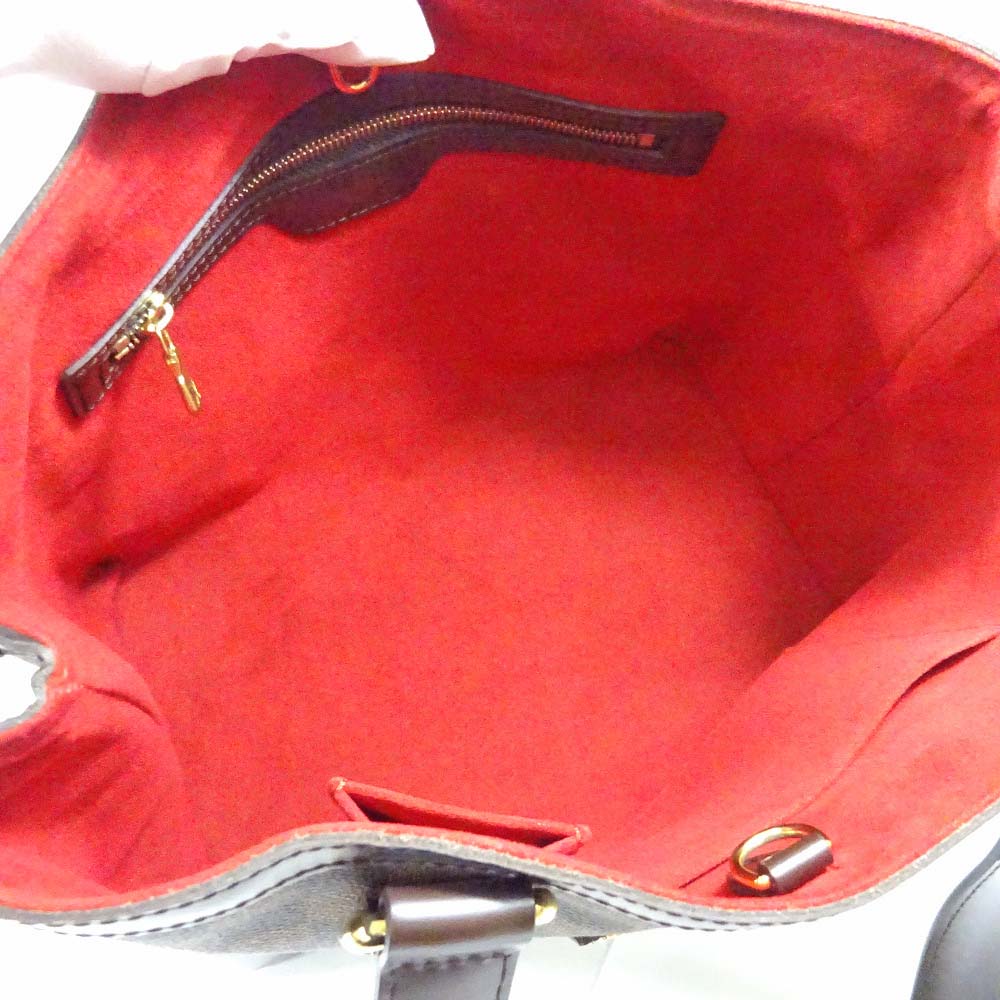 Louis Vuitton Damier Hampstead PM Tote Bag Brown