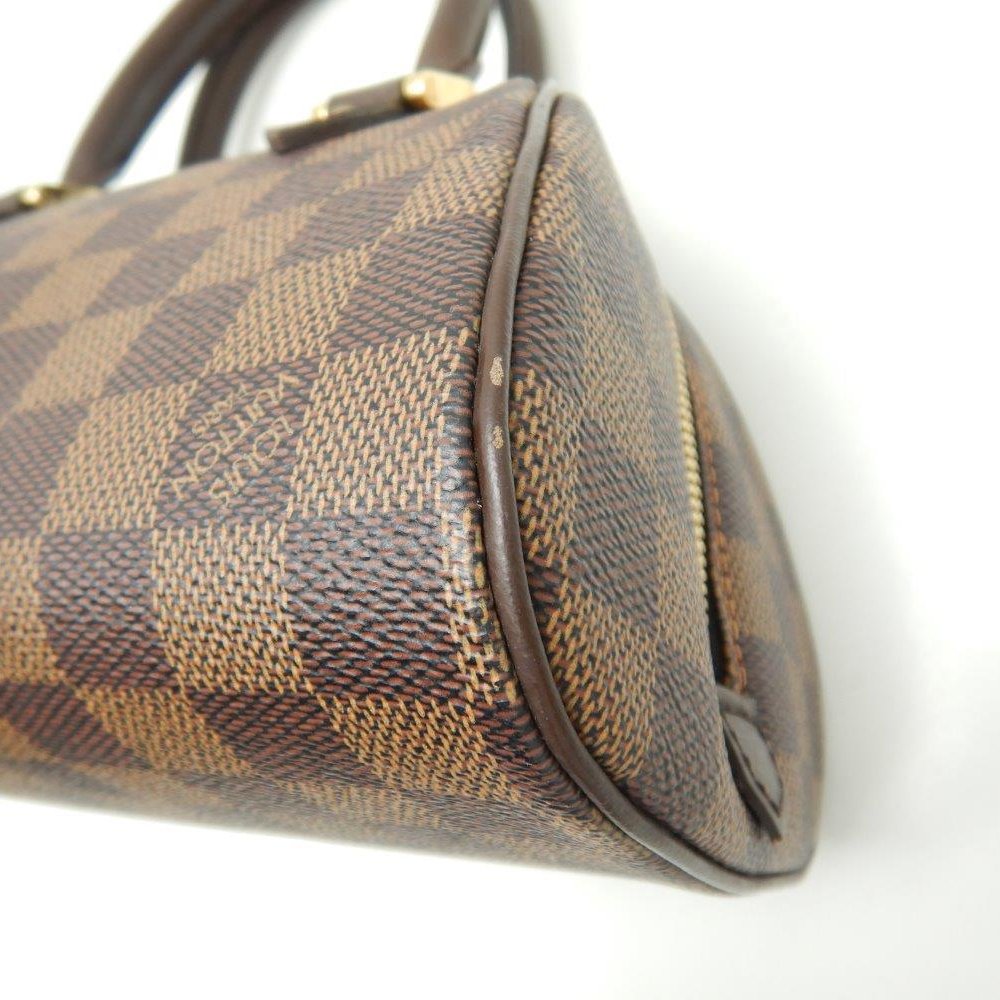 Louis Vuitton Damier Rivera Mini Ebene Handbag Brown