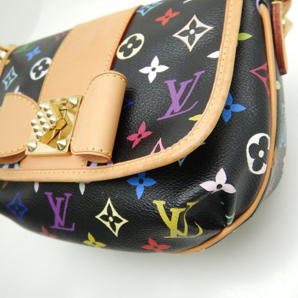 Louis Vuitton Multicolor Patty Noir Shoulder Bag Black