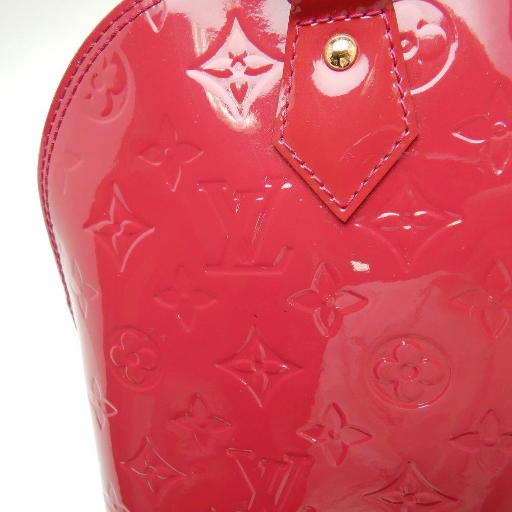 Louis Vuitton Vernis Alma PM Rose Andian Handbag