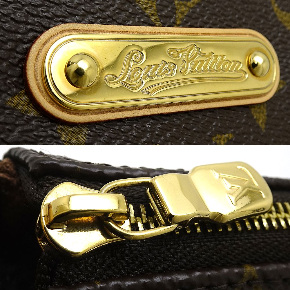 Louis Vuitton Monogram Eva Shoulder Bag Brown