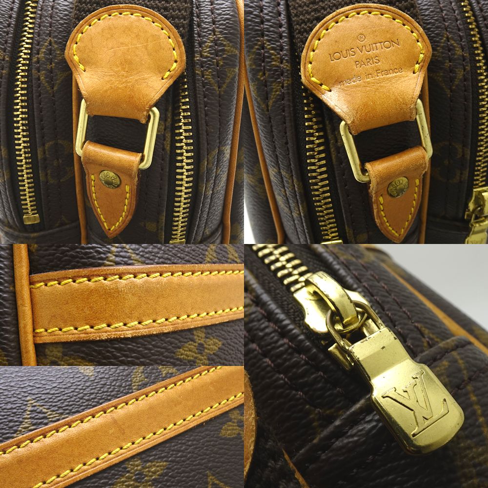 Louis Vuitton Monogram Reporter PM Brown Shoulder Bag