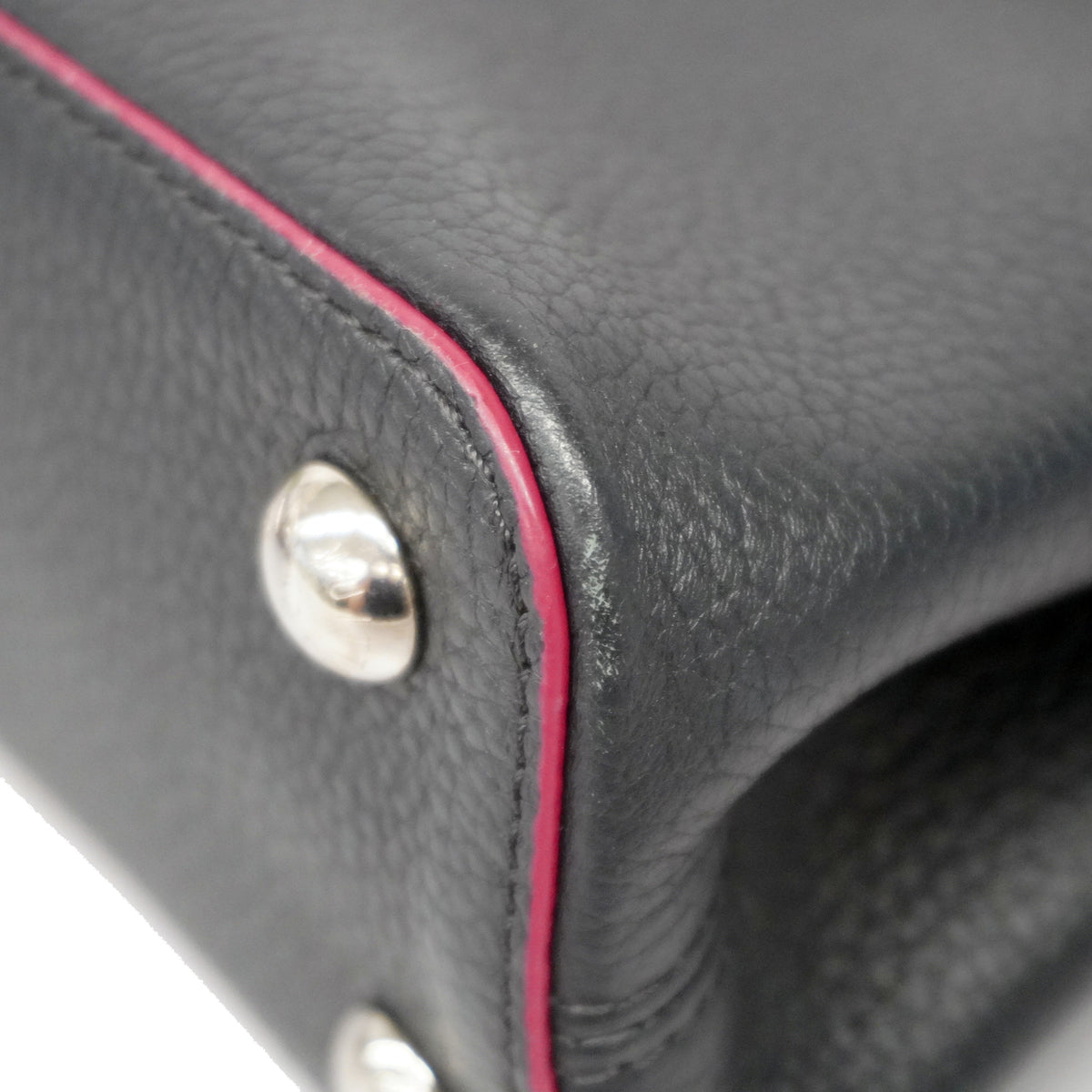 Louis Vuitton Capucines BB Taurillon Leather Noir Black