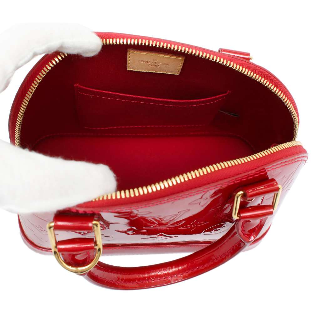 Louis Vuitton Handbag Monogram Vernis Alma BB 2way Crossbody