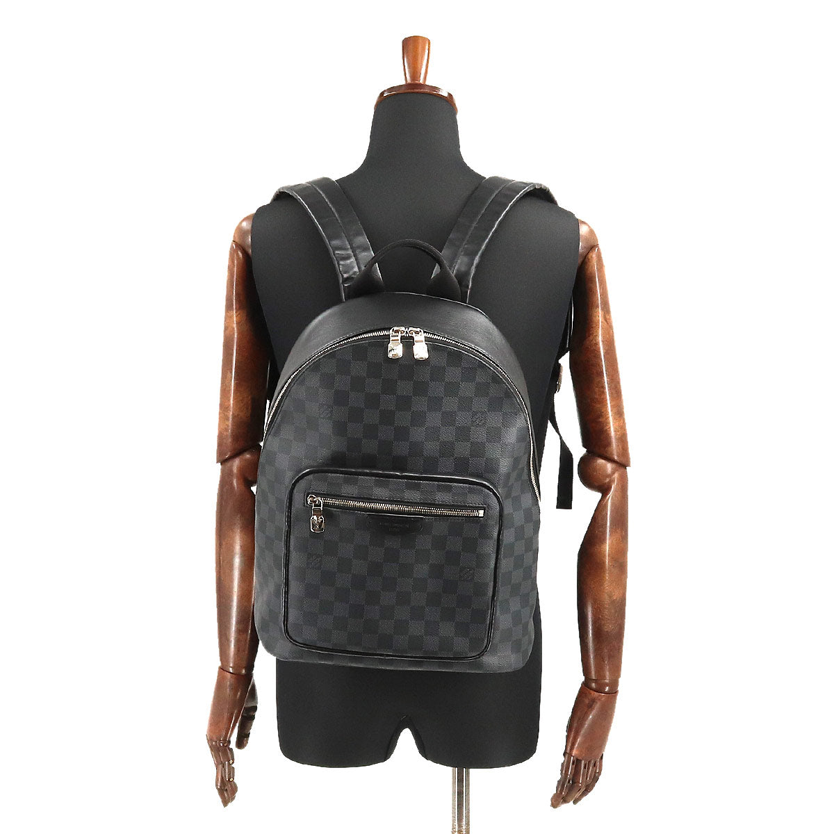 Louis Vuitton Damier Graphite Josh NV Backpack Rucksack Black