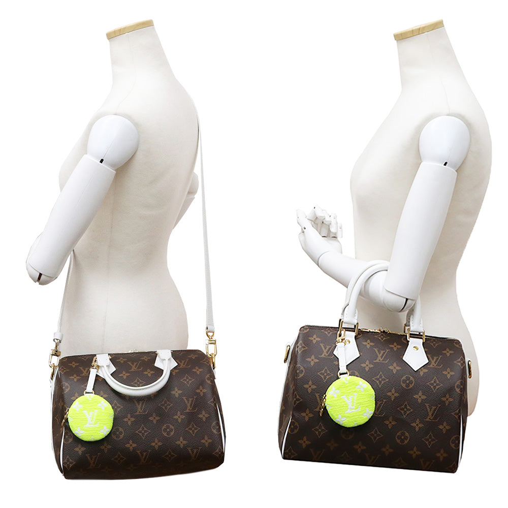 Louis Vuitton Speedy Bandouliere 25 Handbag Diagonal Monogram Brown