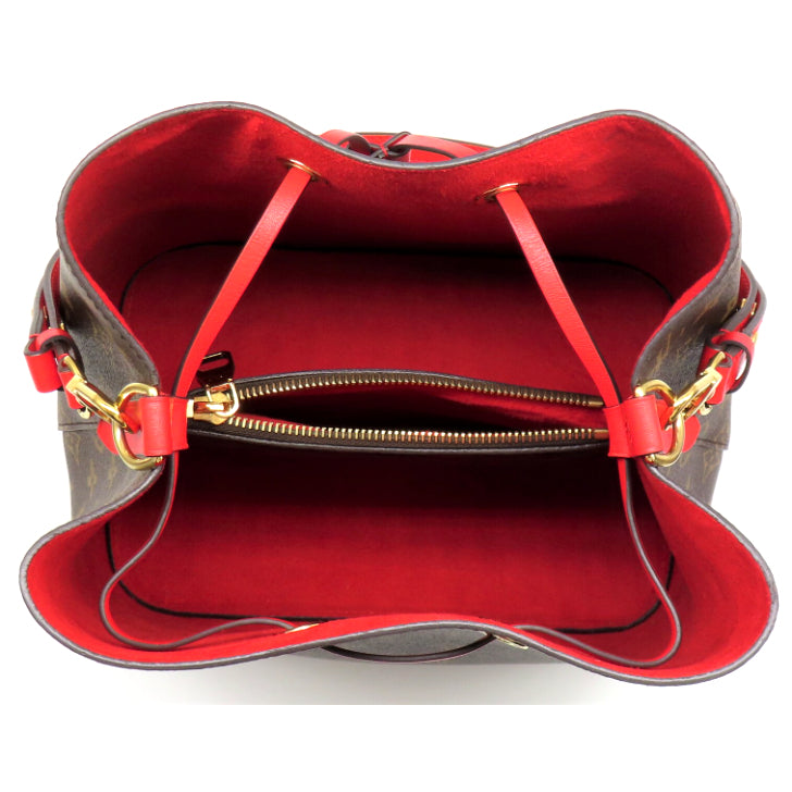 Louis Vuitton Neonoe Monogram Coquelicot Shoulder Bag