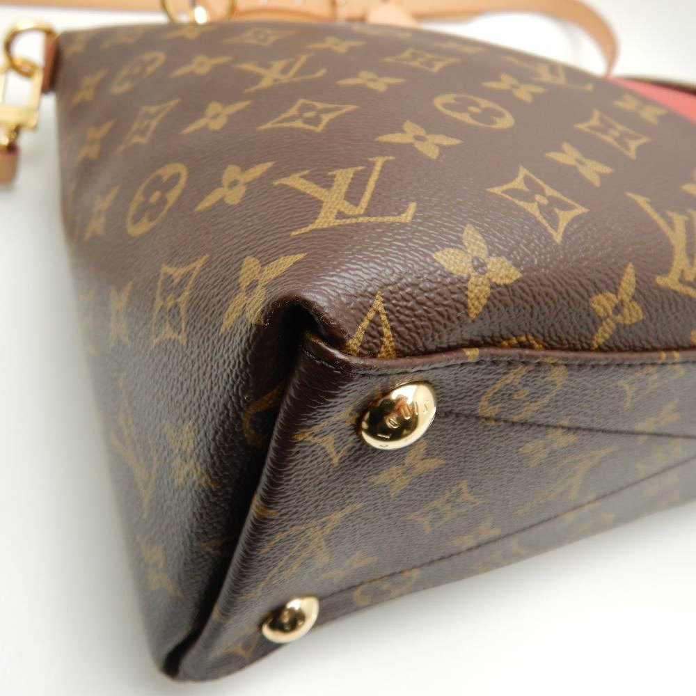 Louis Vuitton Monogram V Tote MM Cerise 2WAY Bag