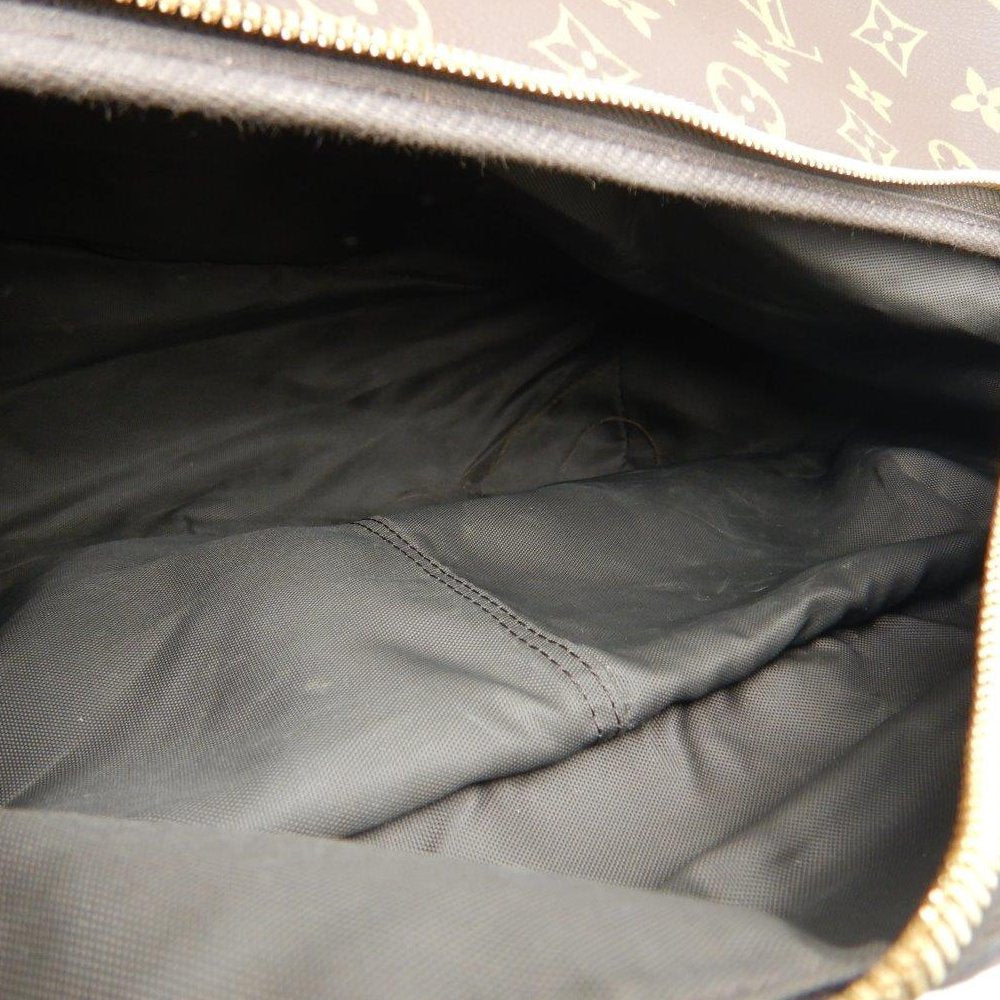 Louis Vuitton Monogram Evasion Brown Boston Bag Travel Bag