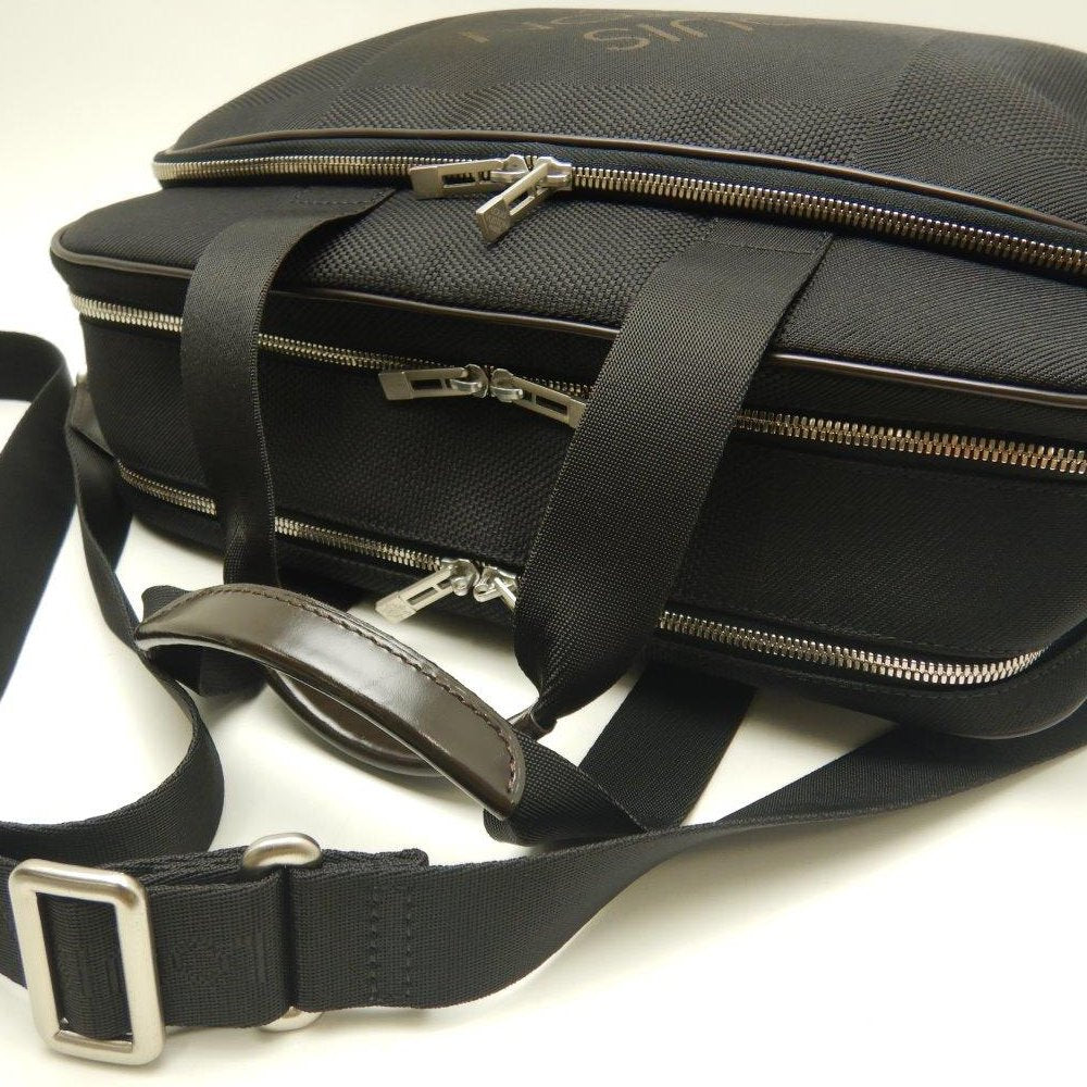 Louis Vuitton Damier Jean Messenger GM Noir Black 2WAY Bag