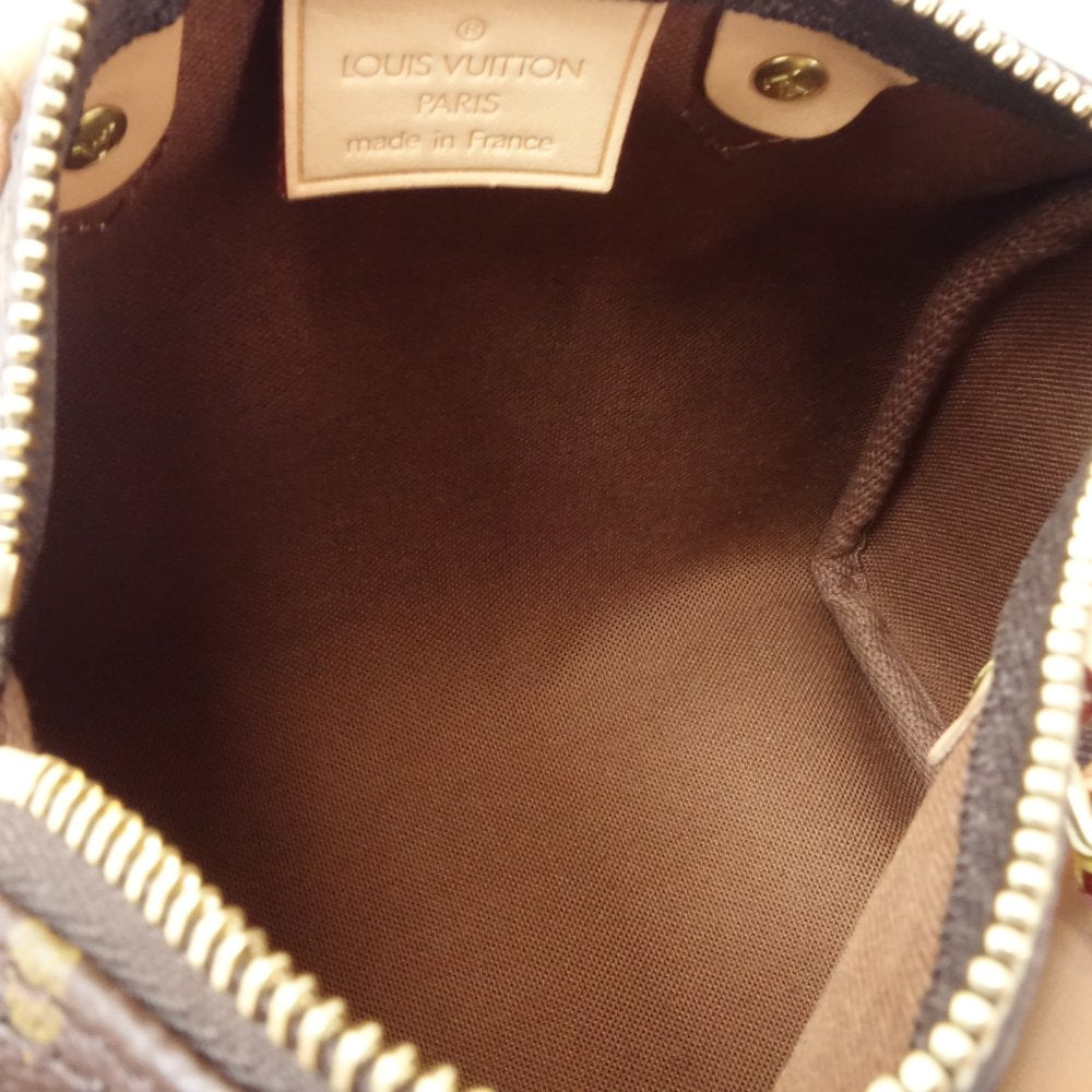 Louis Vuitton Monogram Crossbody Shoulder Bag Brown