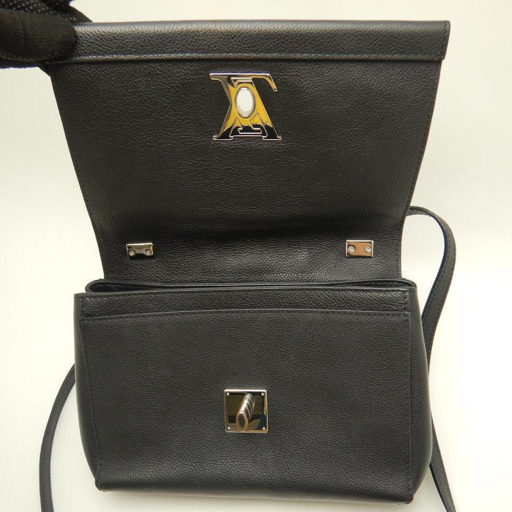 Louis Vuitton Lock Me 2 BB Calf Noir 2WAY Bag