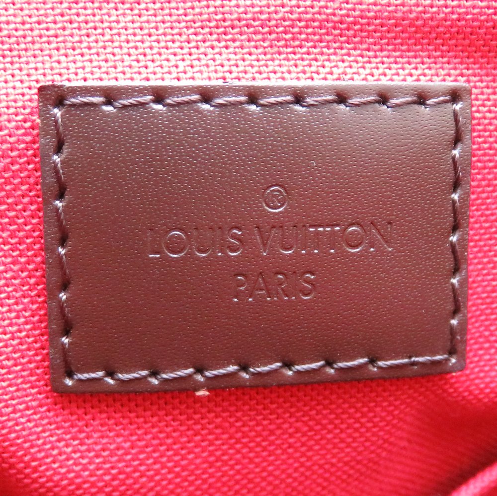 Louis Vuitton Damier Sienna PM Ebene 2WAY Bag Brown