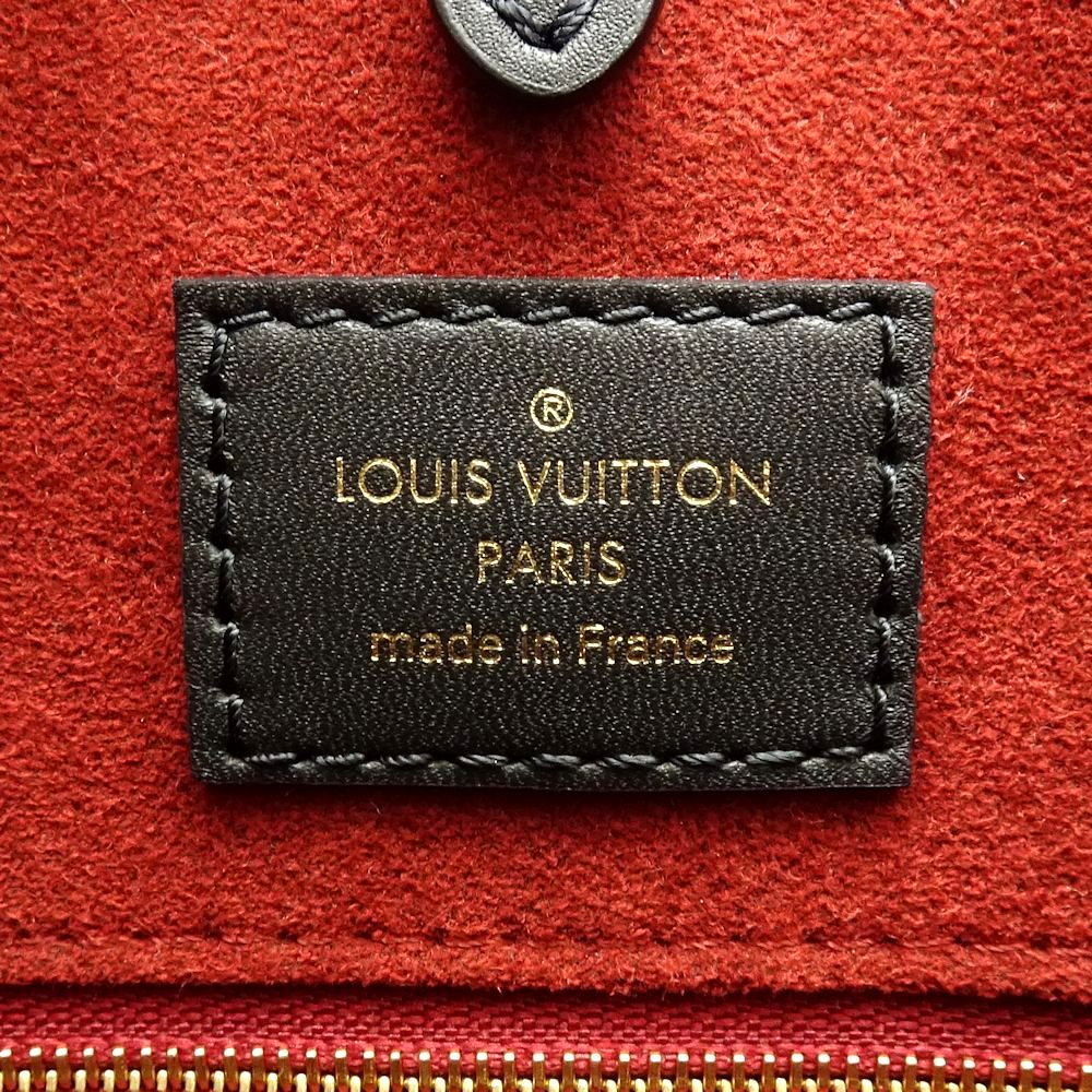 Louis Vuitton Amplant On The Go MM Black Beige 2WAY Bag