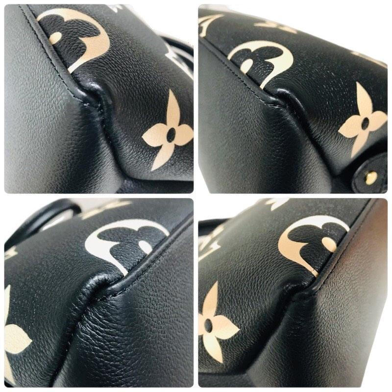 Louis Vuitton Bicolor Monogram Implant Petit Palais PM