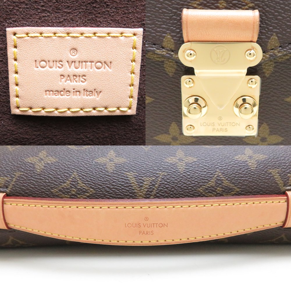 Louis Vuitton Pochette Metis MM Crossbody Shoulder Bag Monogram Brown