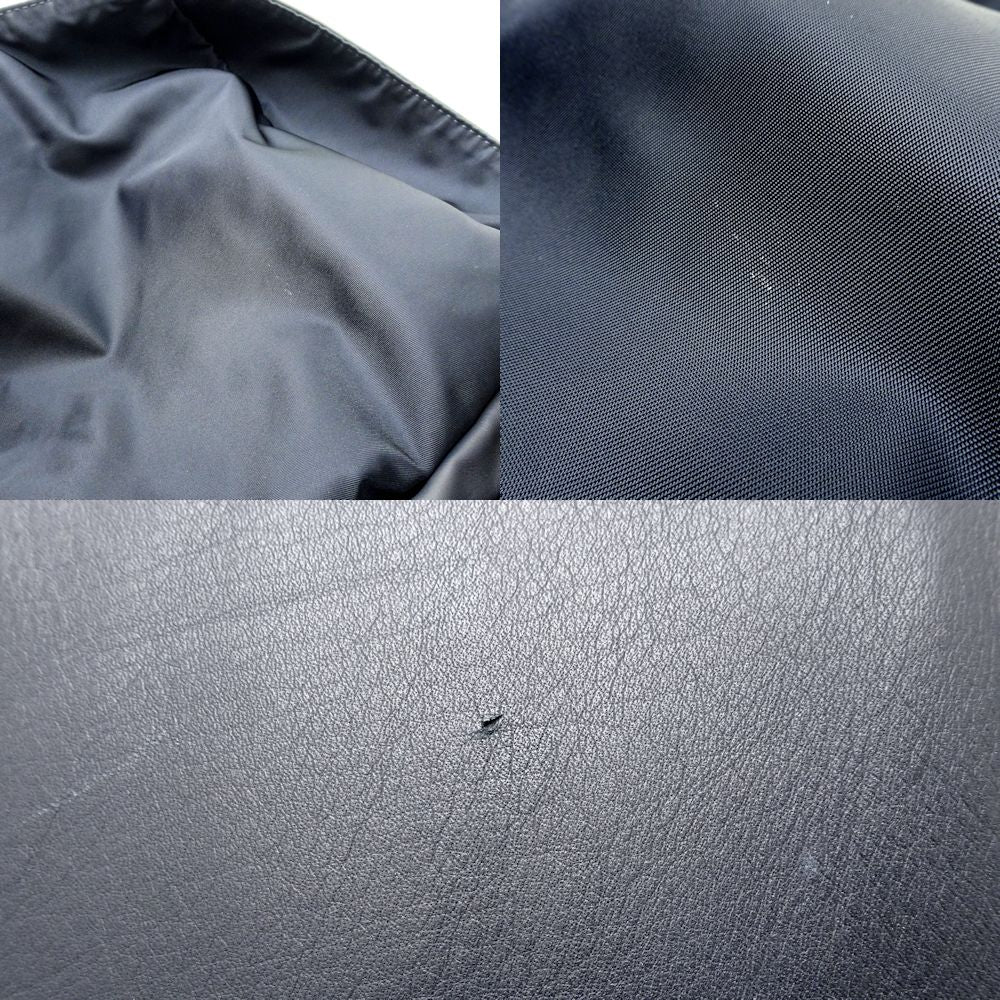 Louis Vuitton Pulse V Line Navy Leather Nylon
