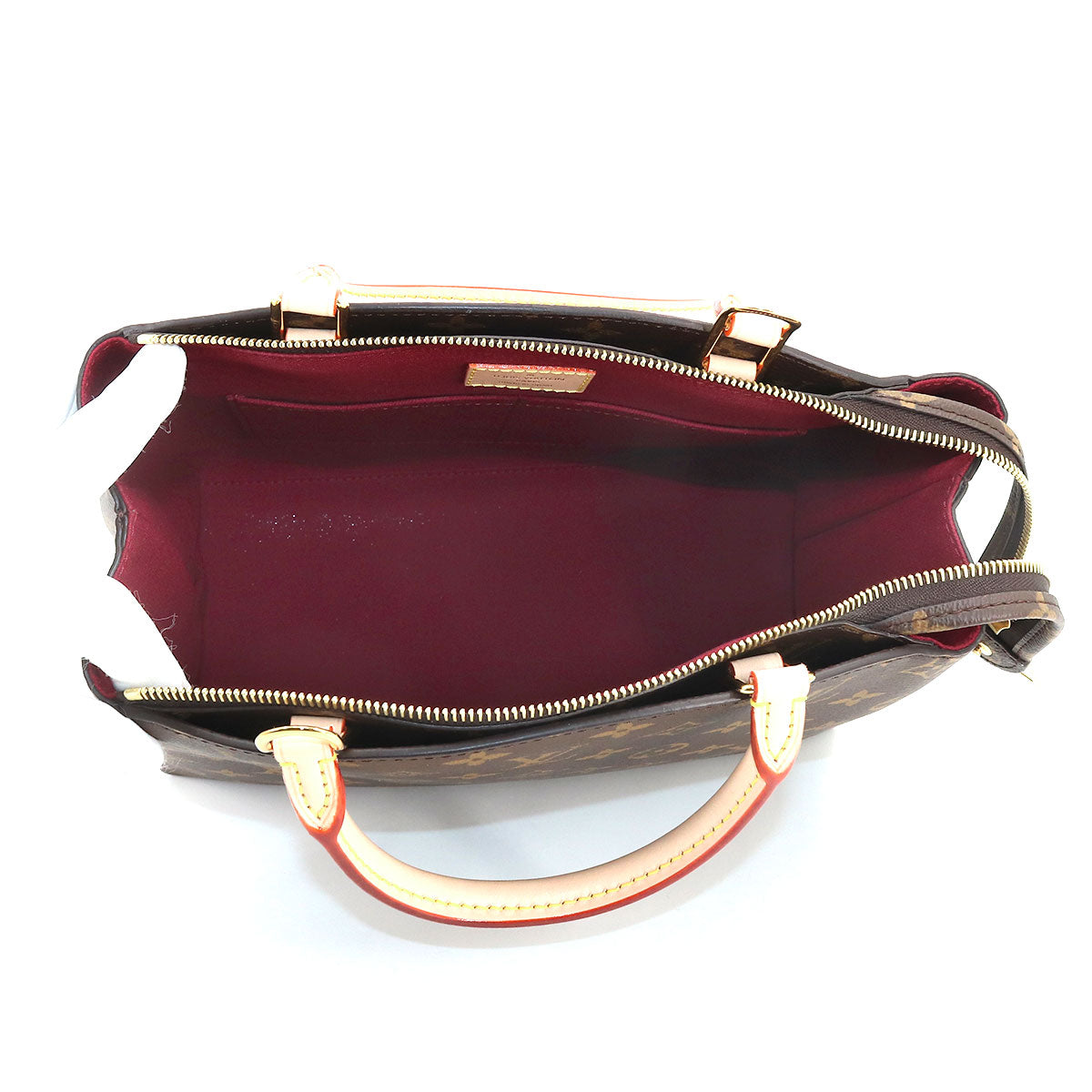 Louis Vuitton Monogram Petit Palais PM 2way Hand Shoulder Bag Brown