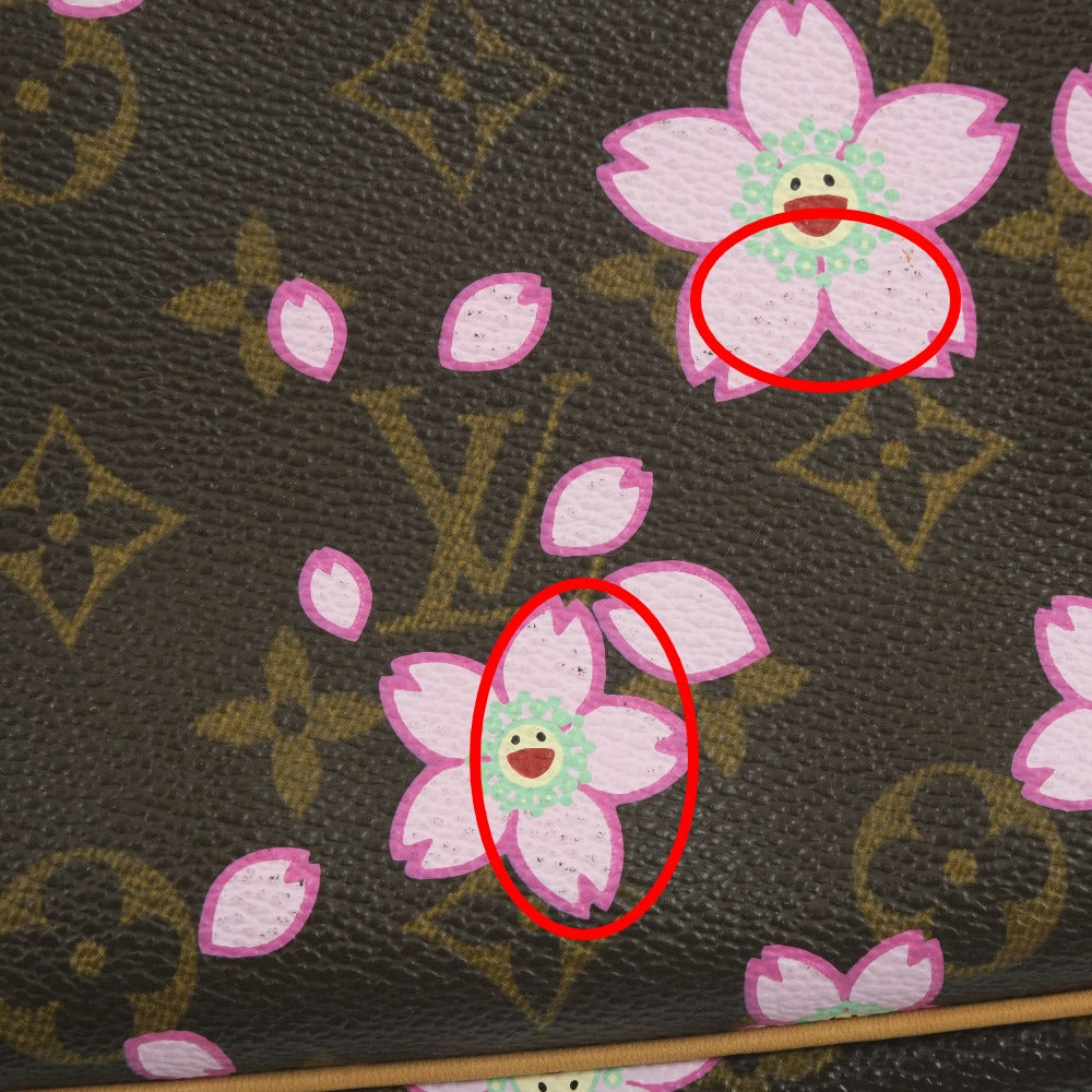 Louis Vuitton Pochette Accessoire Shoulder Bag Pochette Cherry Blossom Monogram Multicolor