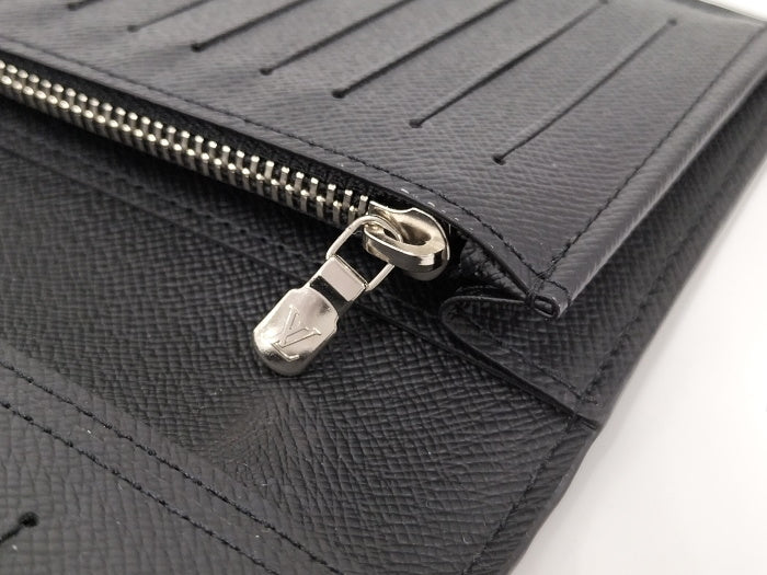 Louis Vuitton Portefeuille  Bifold Long Wallet Damier Graphite