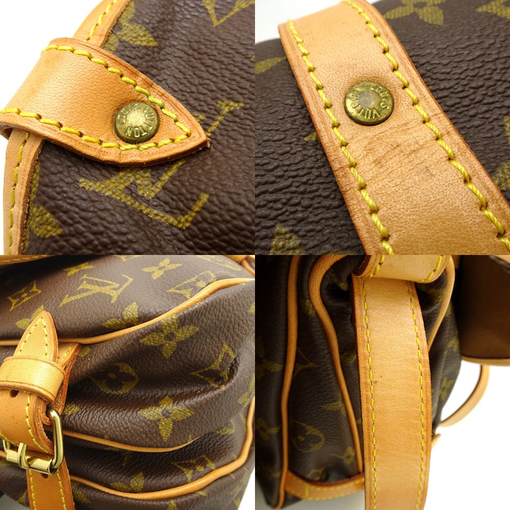 Louis Vuitton Monogram Saumur 30 Brown Shoulder Bag