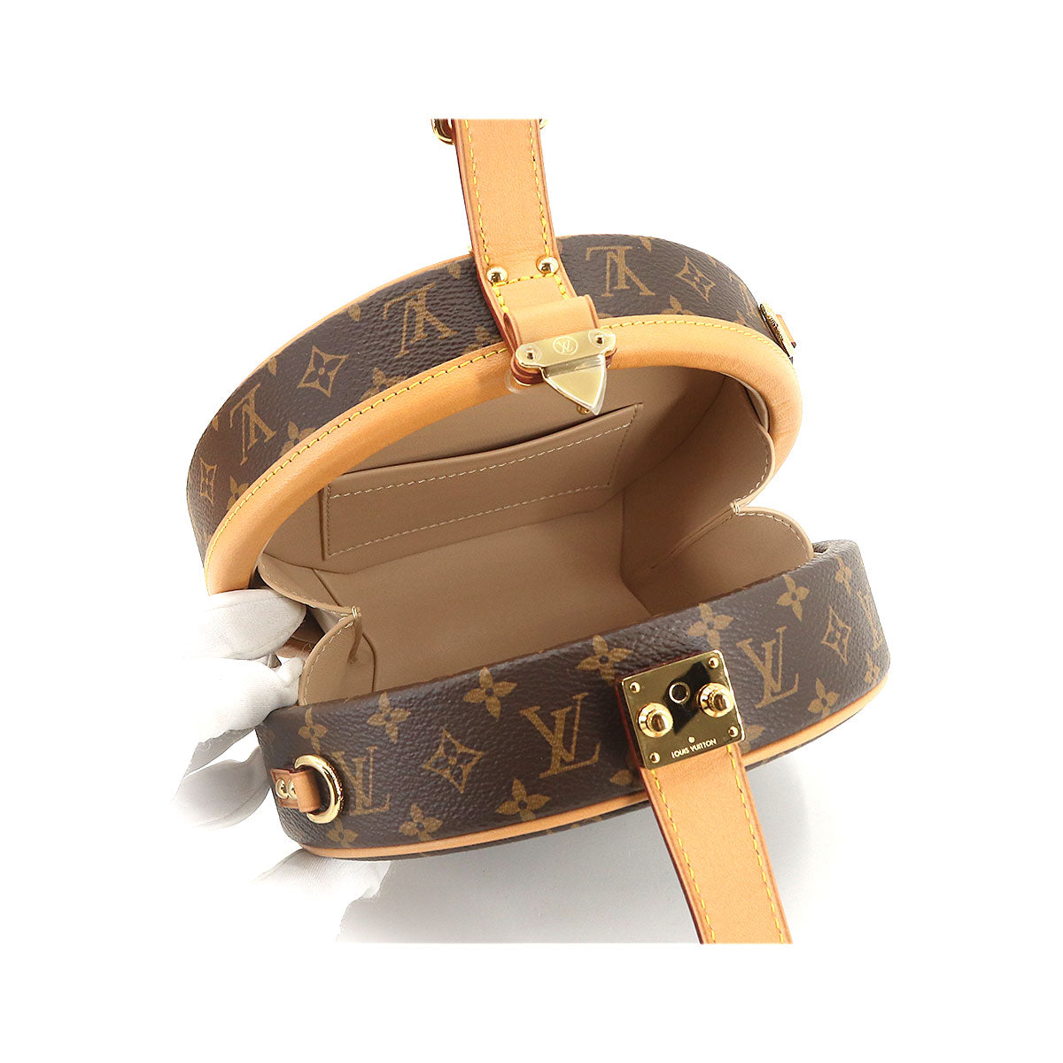 Louis Vuitton Monogram Petite Boite Chapeau 2 Way Hand Shoulder Bag