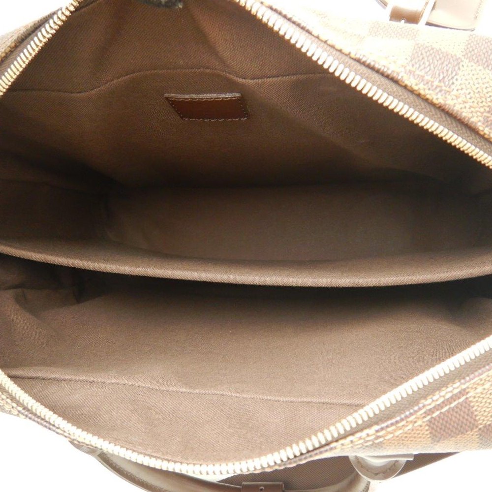 Louis Vuitton Damier Icar Ebene Business Bag 2WAY Brown