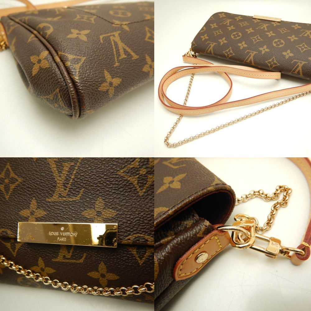 Louis Vuitton Monogram Favorite PM Brown 2WAY Bag