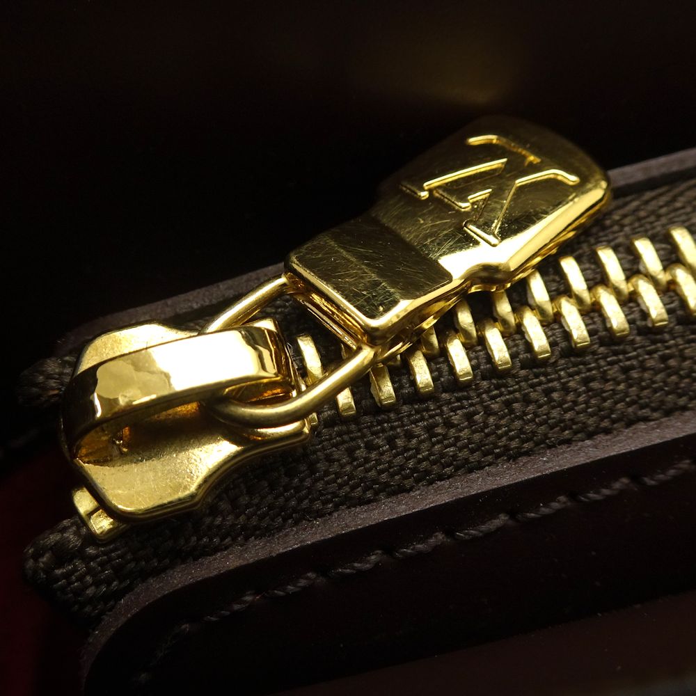 Louis Vuitton Damier Sistina MM Shoulder Bag Ebene