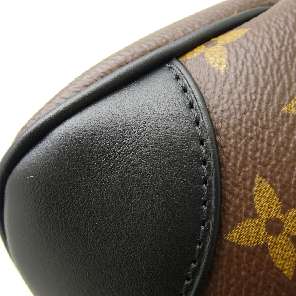 Louis Vuitton Monogram  Boulogne NM Shoulder Bag Brown x Noir