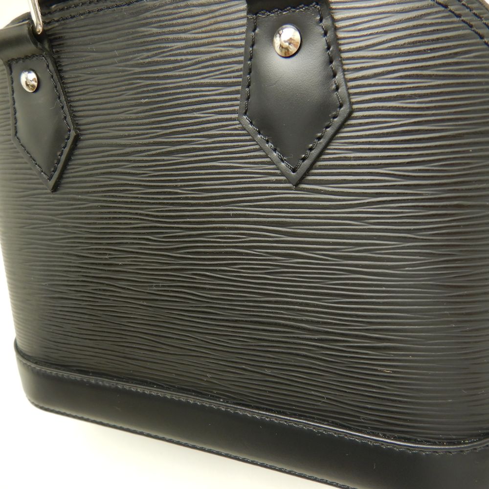 Louis Vuitton Alma BB Epi Handbag Black