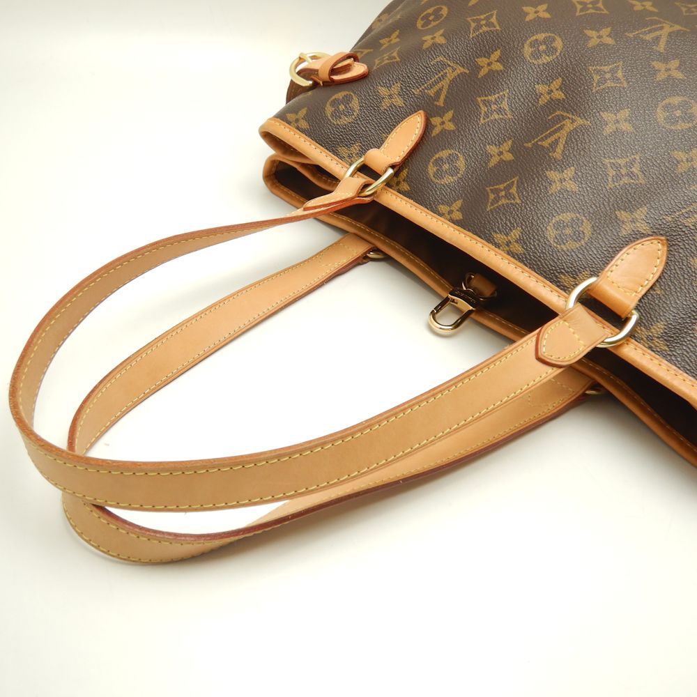 Louis Vuitton Monogram Batignolle Horizontal  Tote Bag Brown